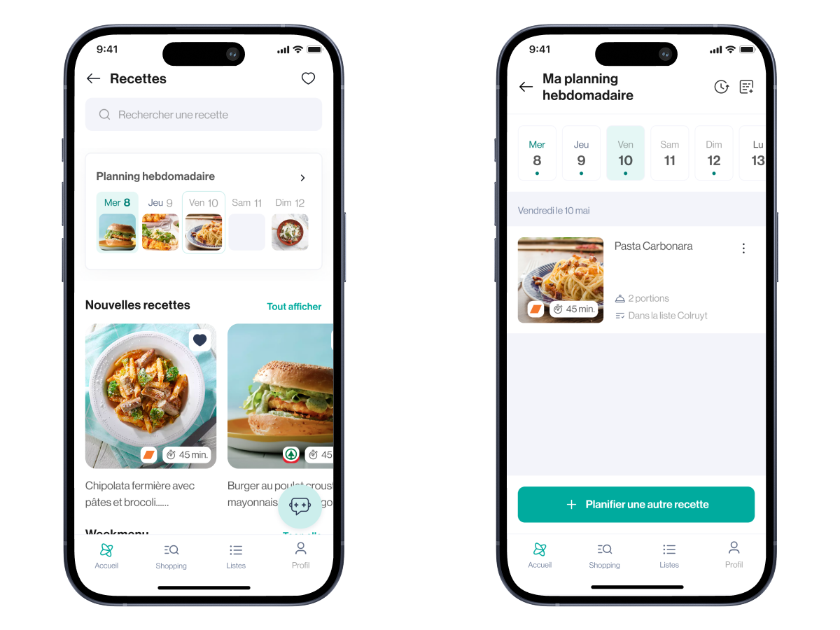 Notre planning hebdomadaire en 4 étapes