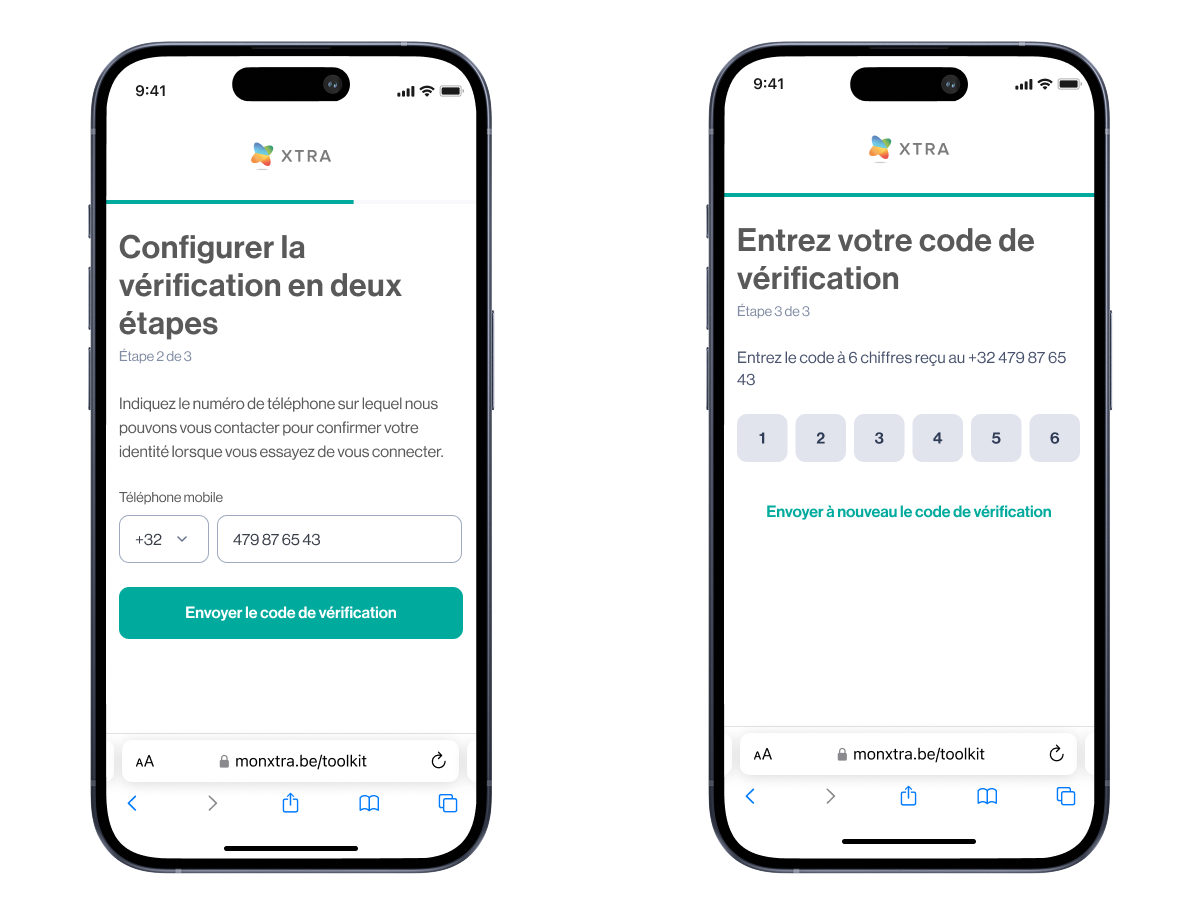 Renforcez votre compte en 2 étapes